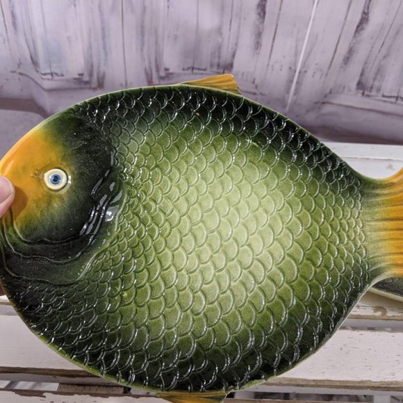 Vintage Dining Vintage Italian Fish Plates Made In Italy Serving